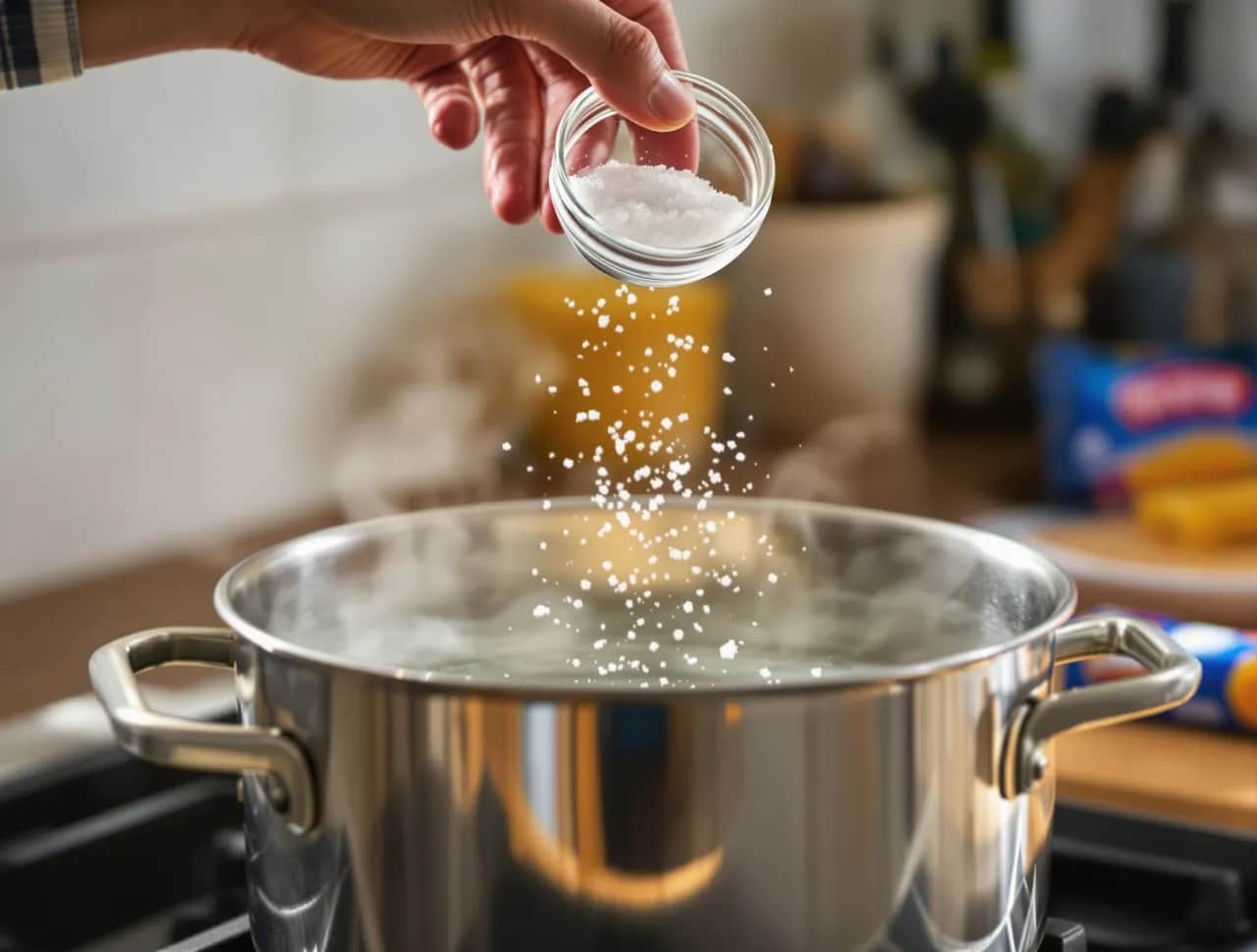 Ile soli na litr wody do makaronu? Złota zasada i triki szefów kuchni