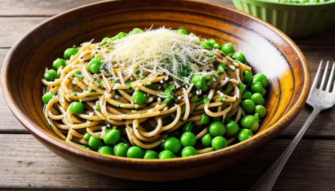 Prosty przepis na spaghetti con piselli, który zachwyci Twoje podniebienie