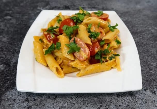 Penne z boczkiem - szybki przepis na pyszne i sycące danie